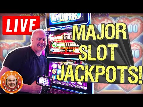 Live casino jackpot winnings machine